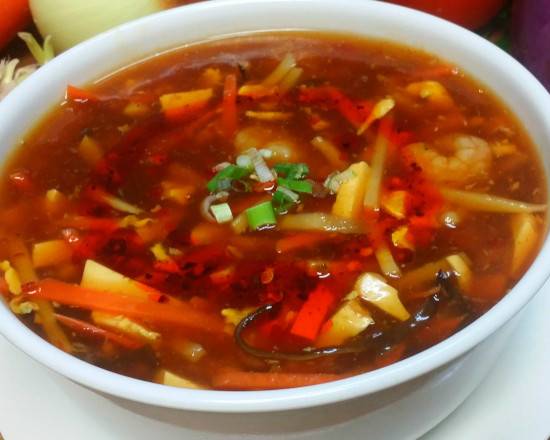 Hot and Sour Soup                酸辣汤
